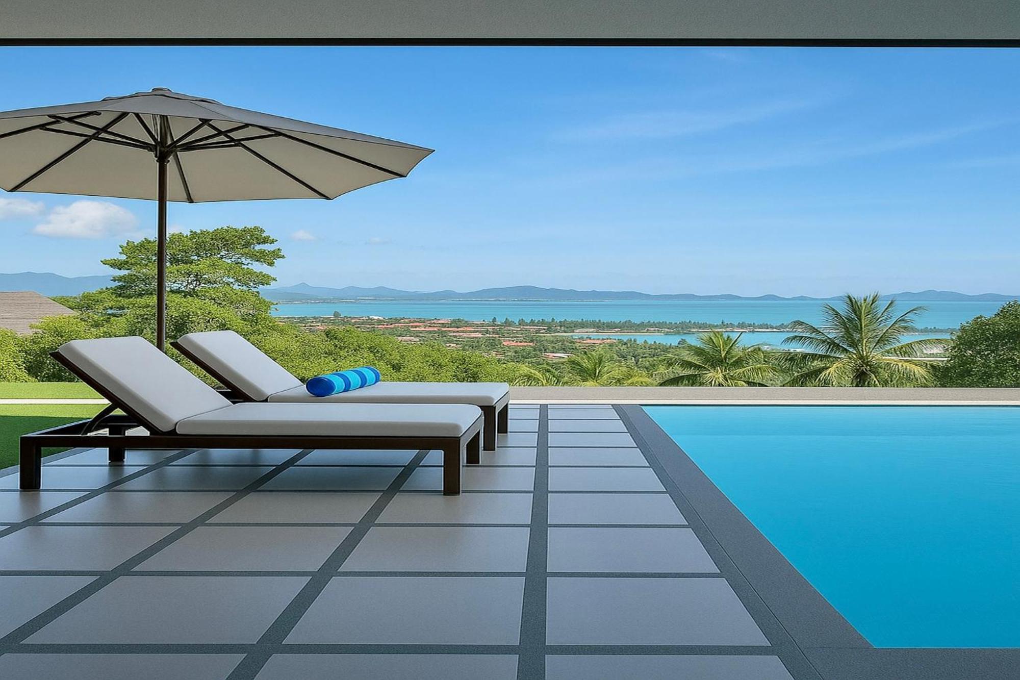 Aroha Seaview Villa - Private Pool - Pantai Cenang  Exterior photo